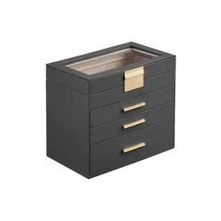 Schmuckkasten mit 4 Ebenen