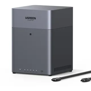 UGREEN NASync DH4300 Plus 4-Bay NAS 0/4, 1x 2.5GbE, 1x USB-C, 2x USB-A, 8GB RAM