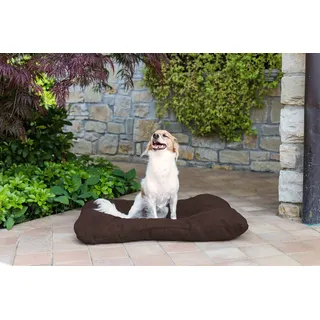 Sogni e capricci Gepolstert Kissen für Hund und Katz, Braun, 54X41CM, Polyester,