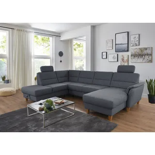 Home Affaire Wohnlandschaft Mikrofaser 3-Sitzer Grau