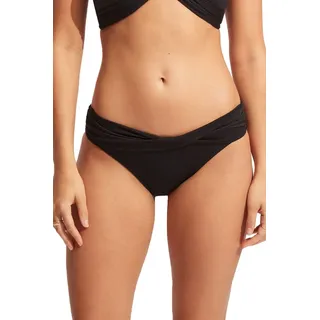 Seafolly Damen Bikinihose Seafolly Collective, Black, 38