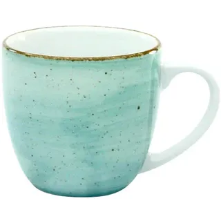 Henkelbecher VINTAGE (BHT 12.50x9x8.50 cm) - blau - BHT 12.50x9x8.50 cm