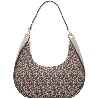 DKNY Abby Hobo Polyester Brown