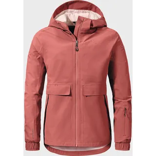 Outdoorjacke SCHÖFFEL "Jacket Lausanne L" Gr. 38, rosa (3245, rosa) Damen Jacken Sportjacken