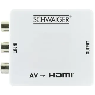Schwaiger AV-Konverter HDMRCA01 513 HDMI 6 m Weiß