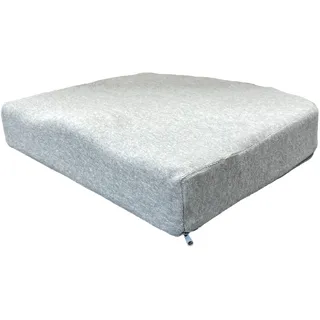 Antar SoNa24 Anti Dekubitus Sitzkissen | Viskoschaum Rollstuhl Kissen | Memoryschaum Sitzerhöhung | druckentlastend | anatomisch geformt (46 cm x 43 cm x 8 cm)