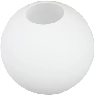 Garneck Opalglas Lampenschirm Kugel 15 Cm - Rundes Glas Für Leuchten Als Ersatz - Eleganter Lampenschirm in Weiß Für Stilvolle Beleuchtung Ideal Für Pendelleuchten Und Tischlampen