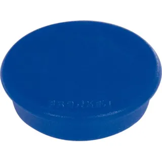 Franken Haftmagnet Magnete blau, Kunststoff Ø 2,4 x 0,63 cm, 10 St.