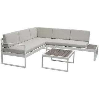 bellavista - Home & Garden® Lima Lounge 3-tlg. weiß