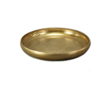 Tablett rund, gold Ø 53cm