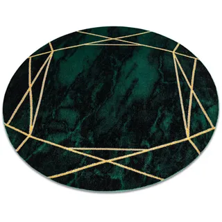 RugsX Emerald Teppich 120 x 120 cm Pastellgrün