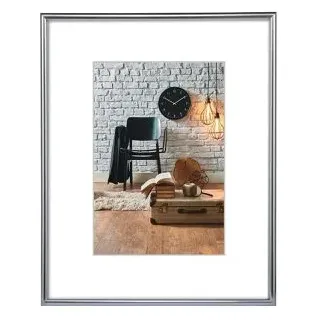Hama Bilderrahmen Sevilla silber 70,0 x 100,0 cm, 1 St.