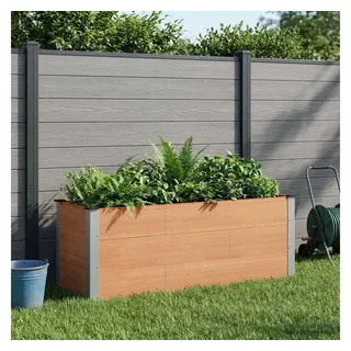 vidaXL Hochbeet 150 x 50 x 54 cm Braun