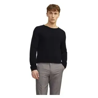 JACK & JONES Hill Knit Pullover Black L