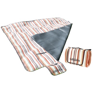 Fleece-Picknick-Decke 200 x 175 cm, wasserabweisende Unterseite