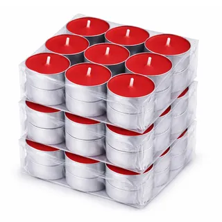 HS Candle Teelicht 54 St. rot