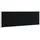 200 x 600 cm Schwarz Polyester