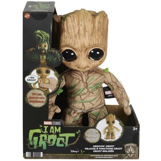Mattel - Marvel I Am Groot Groovin' Groot Feature Plush
