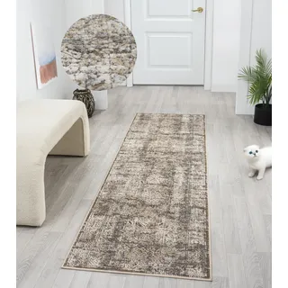 OTTO home Selin Teppichläufer 80 x 300 cm Braun