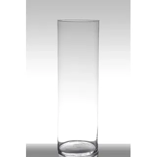 INNA-GLAS Blumen Vase Zylinder Sanya Earth, klar, 60cm, Ø19cm - Bodenvase