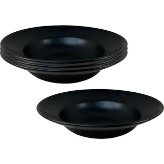 NTK-Collection Pastateller Ø28 cm Schwarz 4er Set