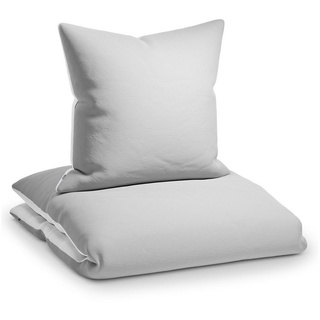 Sleepwise Bettwäsche light grey/white 135 x 200 cm + 80 x 80 cm