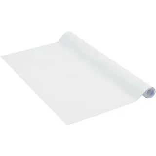 Vénilia Klebefolie Back to School, Magnetische Whiteboardfolie inklusive Whiteboardmarker und vier Magenten, Weiß, 45 cm x 1 m, Multifunktionstafel-Folie, Küchenfolie, ohne Phthalate, Made in EU