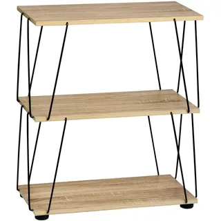 KESPER Bücherregal 61,5 x 31,5 x 71,2 cm Beige