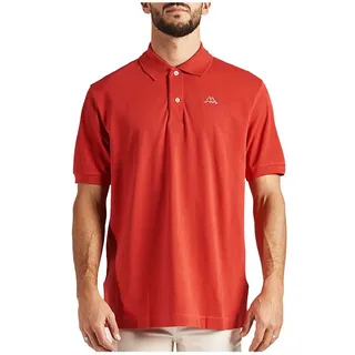Kappa Aarau 670014x Kurzarm-poloshirt - Red - M