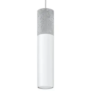 Sollux Borgio 1-flg. GU10 40W 40 cm weiß/grau
