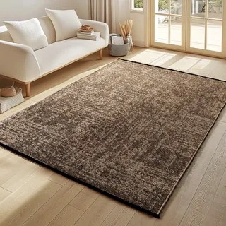 Ayyildiz Space 1900 Kurzflorteppich 160 x 230 cm Braun