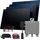 2000 W inkl. DEYE 800 W Wechselrichter + 4 x 500 W Solarmodule