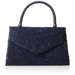 SWANKYSWANS Kendall Damen Clutch, Spitze, elegant, elegant, Blau (Marineblau), Einheitsgröße