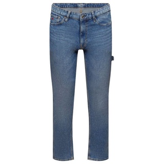 edc by Esprit Stretch-Jeans Recycelt: Carpenter-Jeans mit geradem Bein blau 36/34
