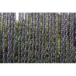 La Tenda Insektenschutz-Vorhang Türvorhang LUCCA 1 Streifenvorhang schwarz, 100 x 230 cm, PVC - Länge und Breite individuell kürzbar schwarz 100 cm x 230 cm