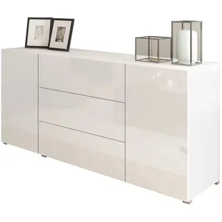 P & B Sideboard Berlin 150 x 68 cm Weiß