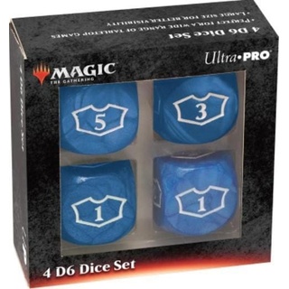 Ultra Pro UP:Magic the Gathering – Mėlyna Mana – 22 mm Deluxe-Treuewürfel-Set