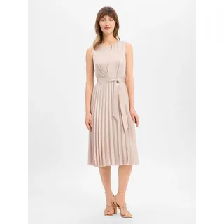 Betty & Co Midikleid Plissee Beige 42