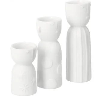räder Naturgestalten Minivasen 3er Set, Höhen 5,2/7,5/8,9cm