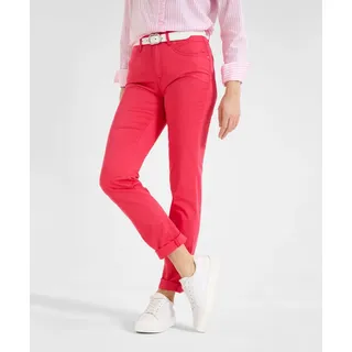 5-Pocket-Hose BRAX "Style MARY" Gr. 38K (19), Kurzgrößen, pink (magenta) Damen Hosen 5-Pocket-Hosen
