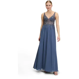 Vera Mont Abendkleid mit Stickerei in Blue stone), | Gr.: 40
