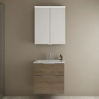 Burgbad Eqio Keramik-Waschtisch 65 x 0 cm