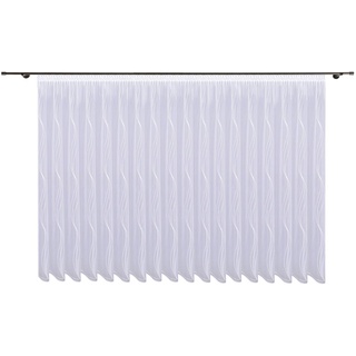 Gerster Collection Fertiggardine 304 x 145 cm Polyester Weiß