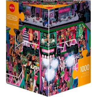HEYE Puzzle Disco 3000, Oesterle, 1000 Puzzleteile, Made in Europe bunt
