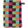 Waschhandschuh 16 x 22 cm multicolor
