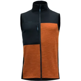 Devold Nibba Pro Merino Vest Man ink flame- S