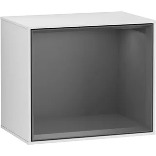 Villeroy & Boch V&B Regalmodul Wandbeleuchtung Finion 41,8x35,6x27cm, Rg Anthrac. m, wh. m Lac