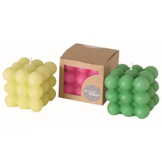 Kerze BUBBLE (BHT 5.80x6x5.80 cm) - BHT 5.80x6x5.80 cm