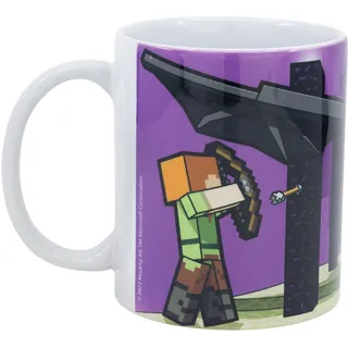 Minecraft Sublimationstasse aus Keramik, 325 ml, in Geschenkbox
