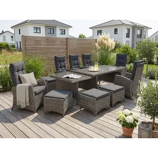 Konifera Monaco Set 27-tlg. grau/anthrazit